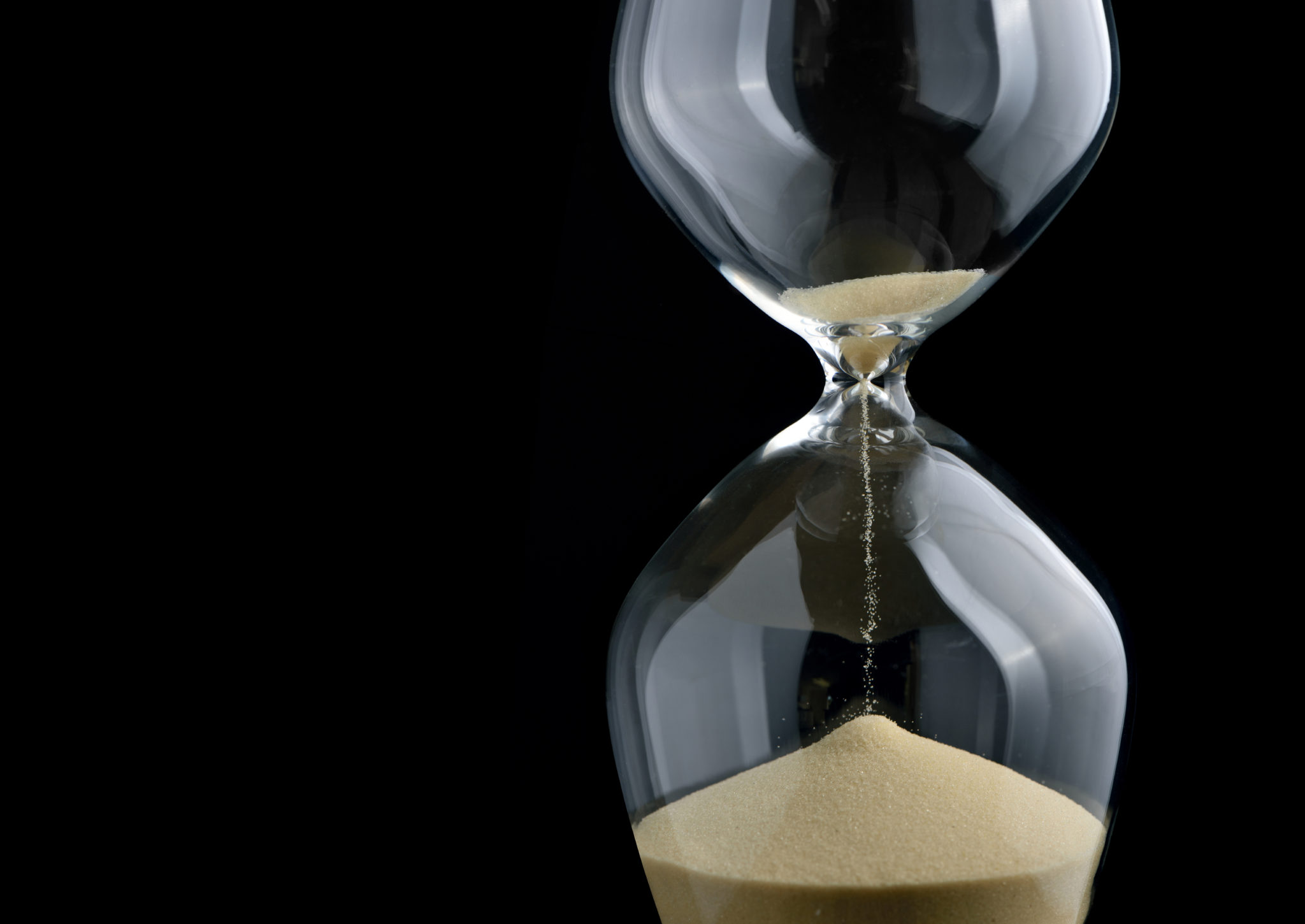Reloj de arena - tiempos
